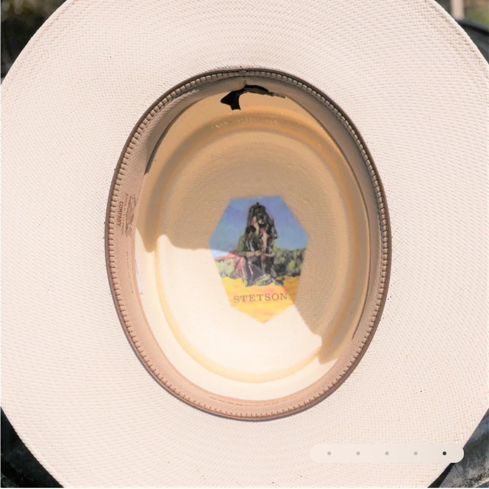 Stetson Gleeson straw sun hat - Picture 5 of 14